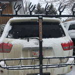 Slide-in Hitch Mounted